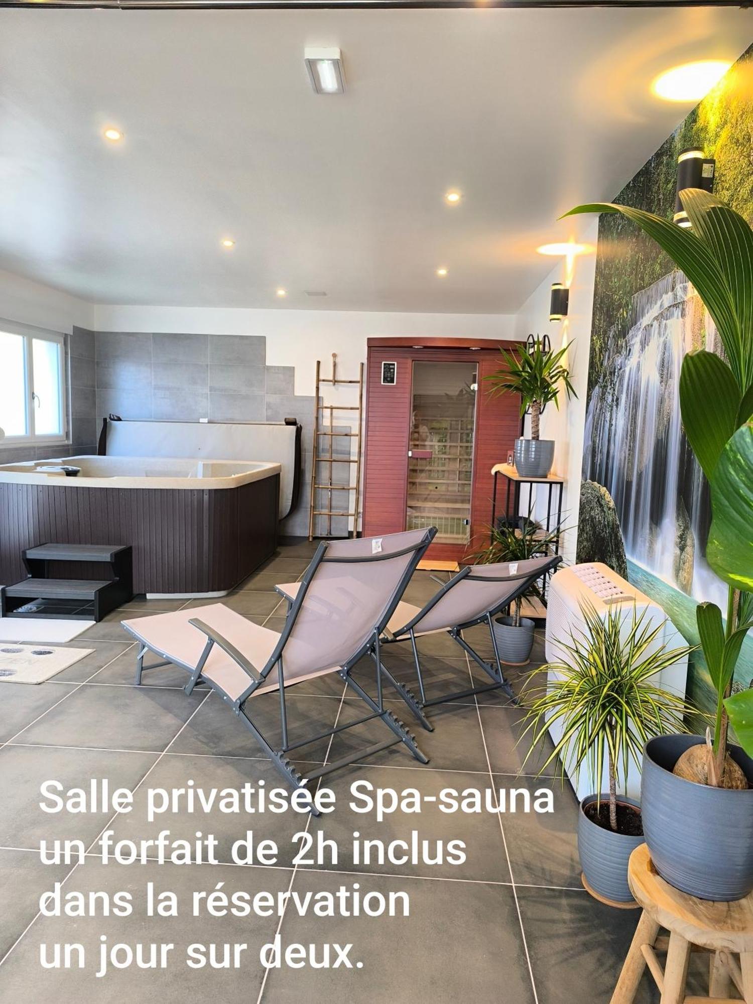 Gite Bonheur Et Charme Spa-Sauna Forfait 2H Inclus Kintzheim Dış mekan fotoğraf